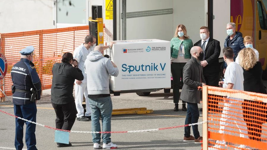 L'arrivo del vaccino Sputnik a San Marino