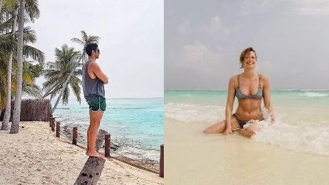 Filippo Magnini e Federica Pellegrini alle Maldive (Instagram)