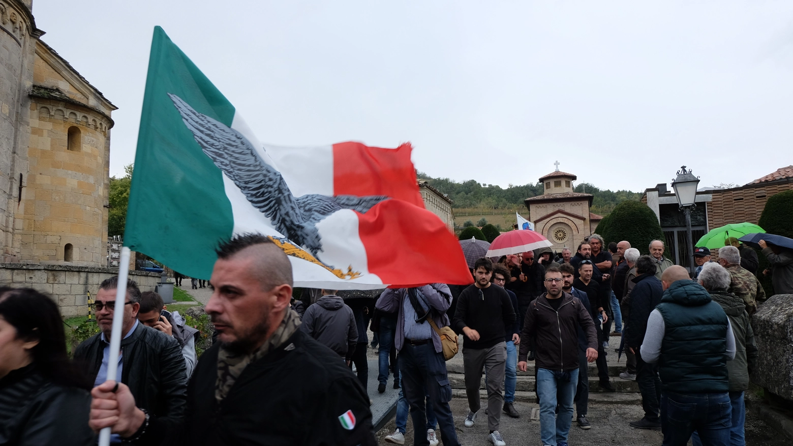 Predappio, la commemorazione della Marcia su Roma (Foto Frasca)