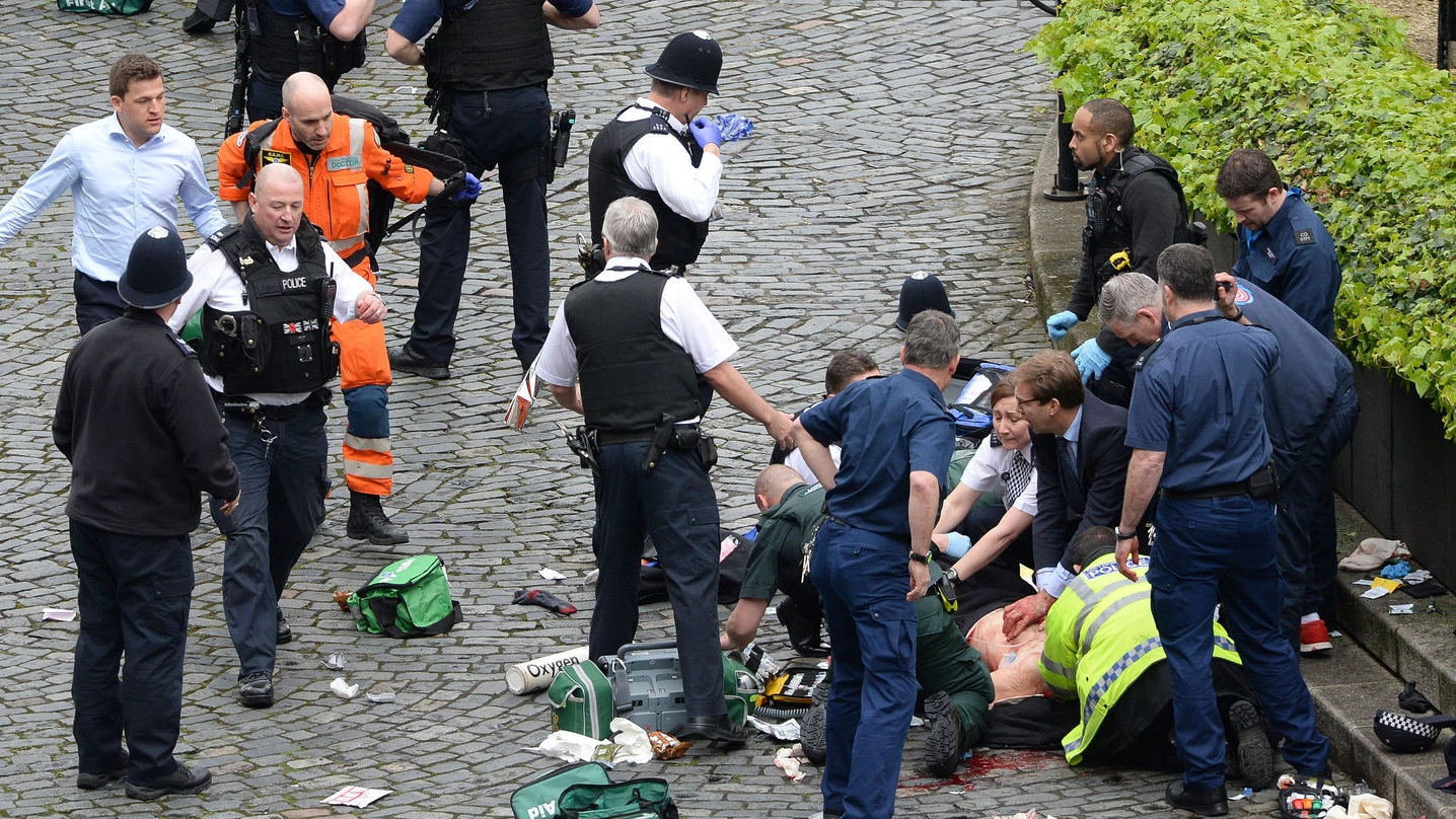 Attacco al Parlamento di Londra, bolognese ferita: "Sono stata molto fortunata" (LaPresse)