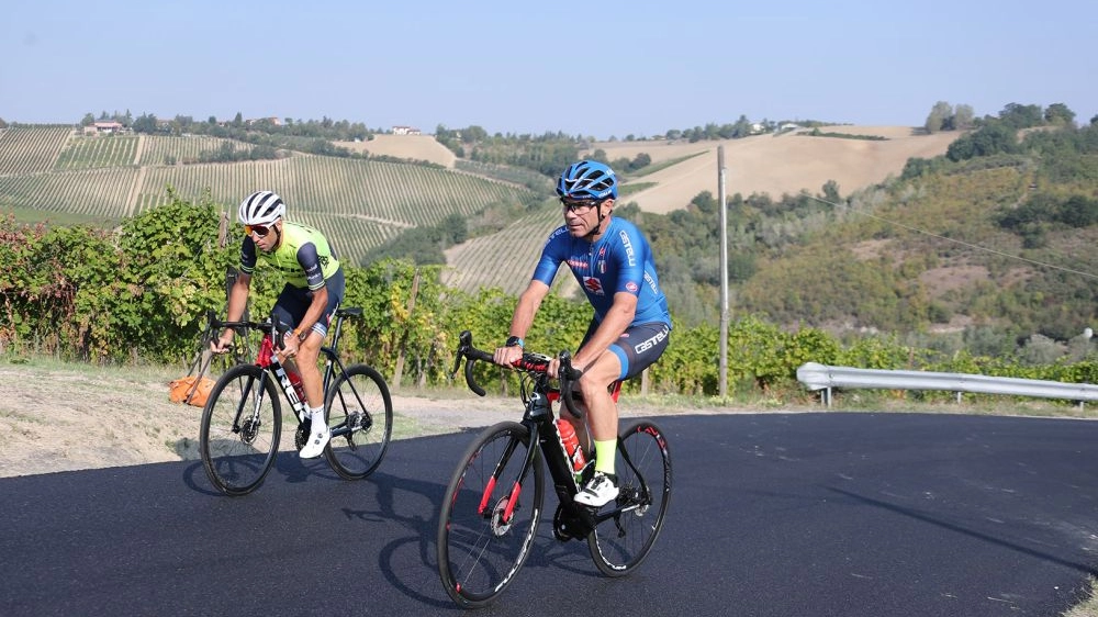 Nibali e Cassani provano il percorso dei Mondiali di ciclismo a Imola (IsolaPress)