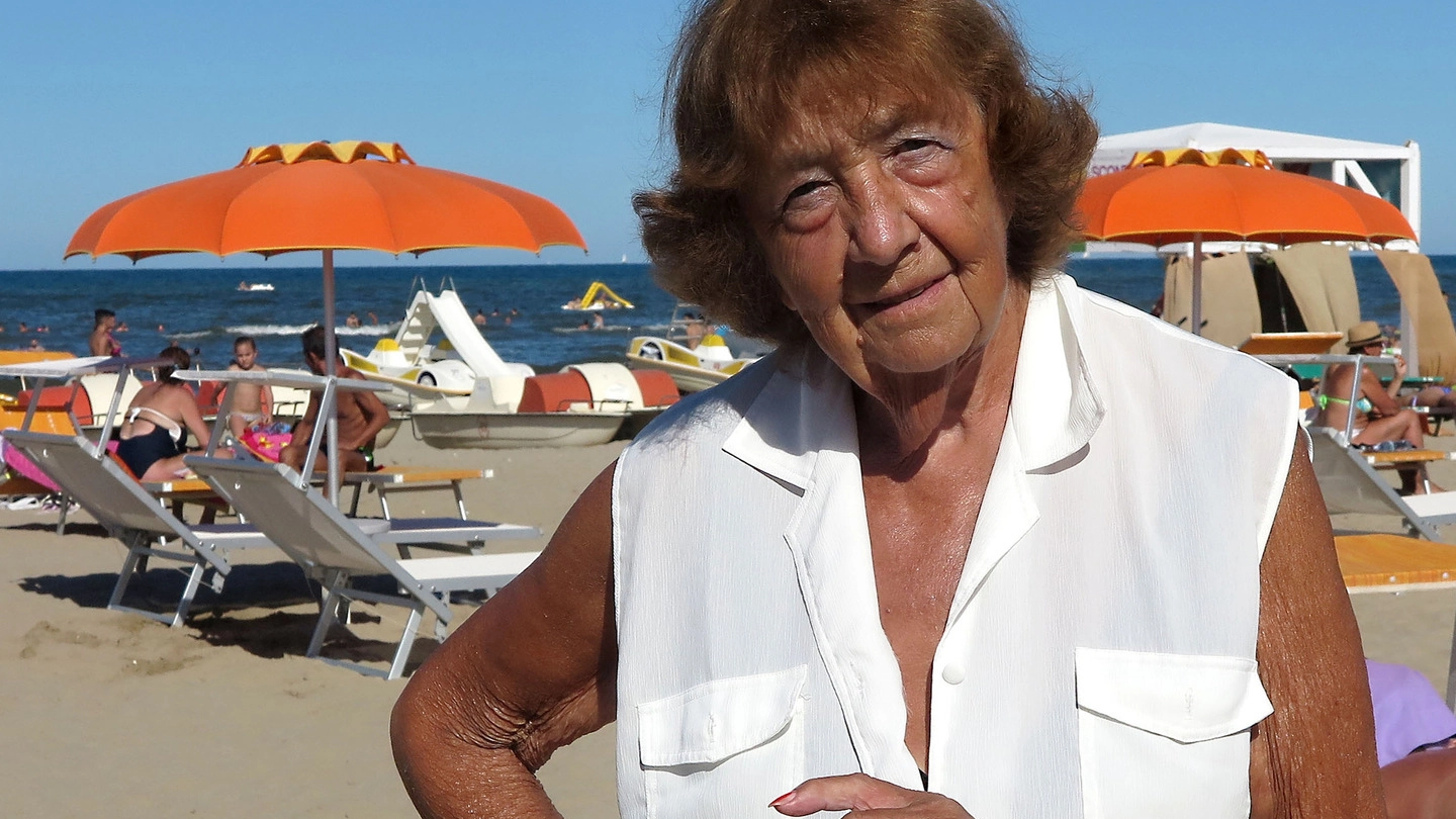 Giuliana, 90 anni (foto Migliorini)