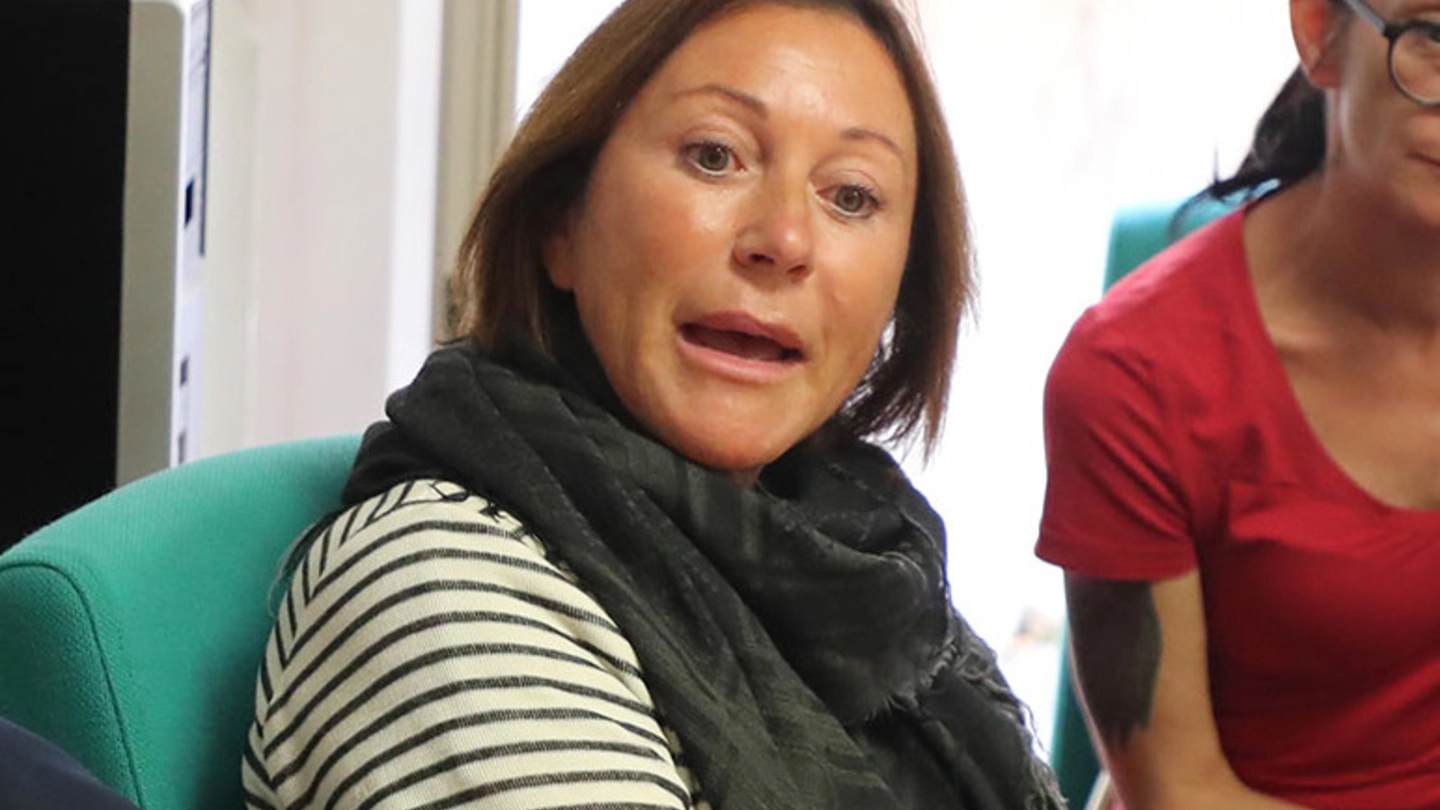 ARRABBIATA Fiorella Poggi, vicepresidente dell’Imolese Calcio