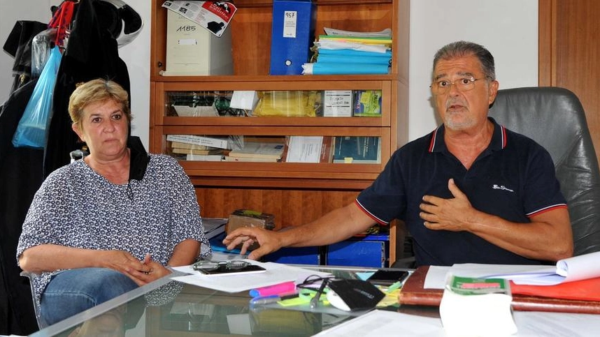 L’ex consigliera leghista Rossella Arquà nello studio del suo legale, Fabio Ansrlmo