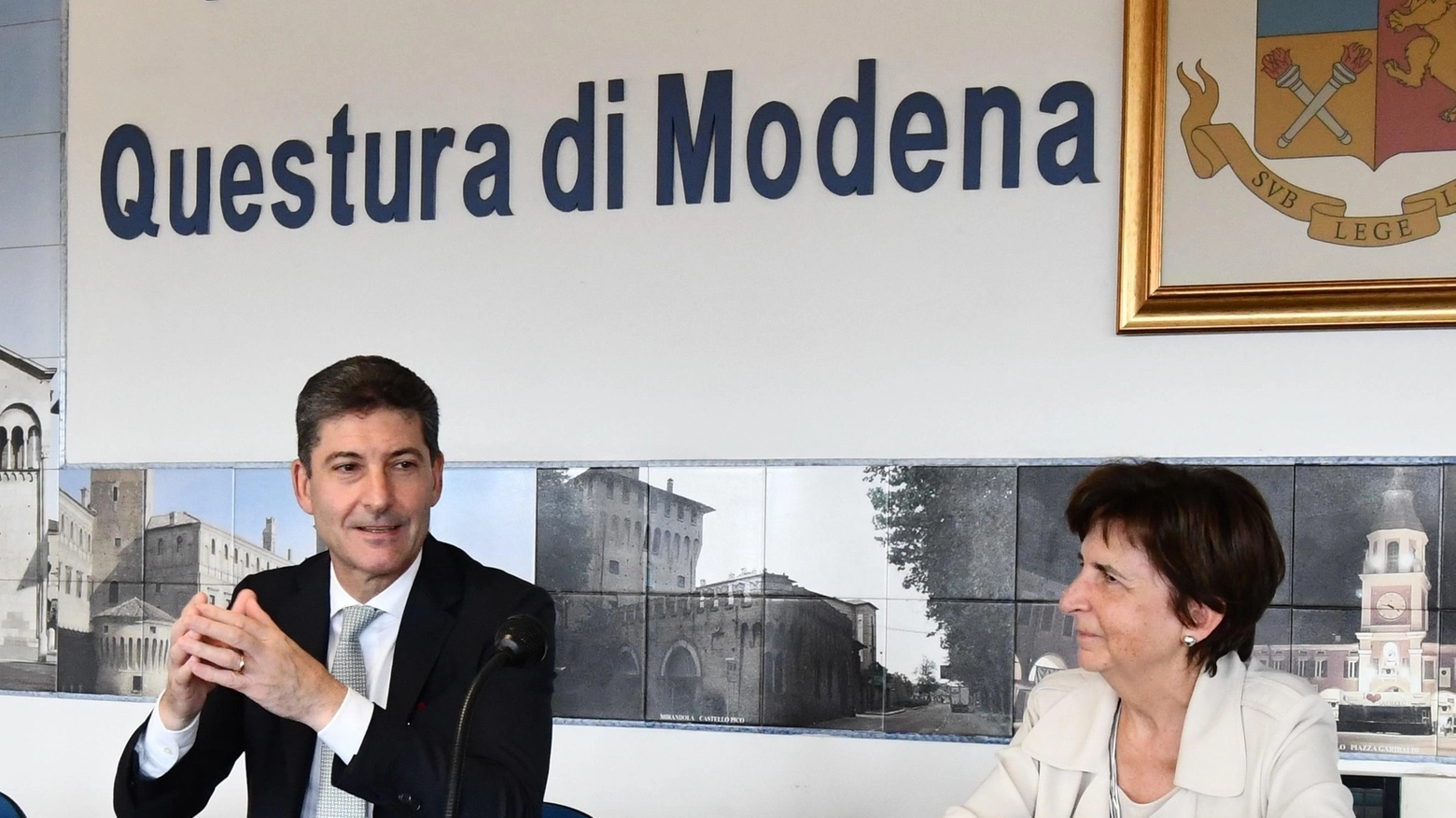 Capo della Polizia in visita alla Questura di Modena