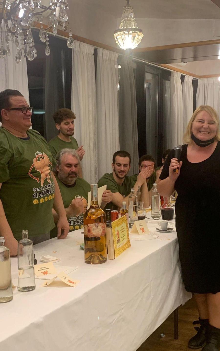 Pietro il re dei divoratori di cappelletti al rag sono stati ben 407