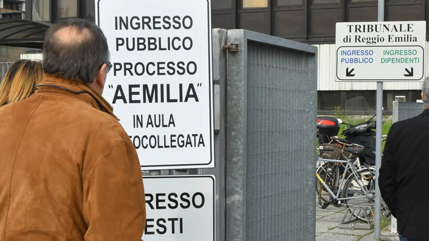 Aemilia, processo in corso a Reggio Emilia (foto Artioli)