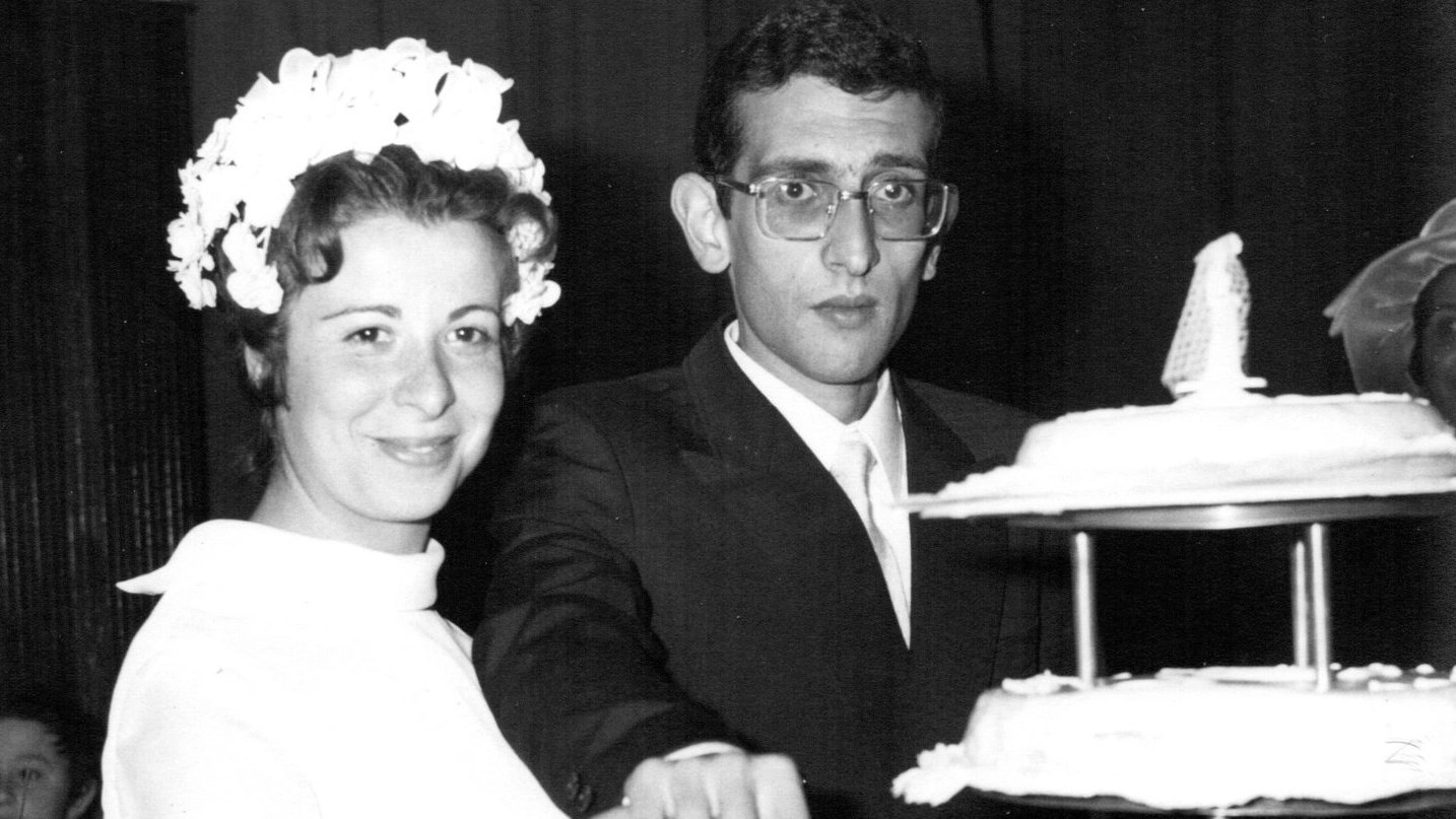 La foto di Francesca e Vincenzo nel giorno felice del loro matrimonio