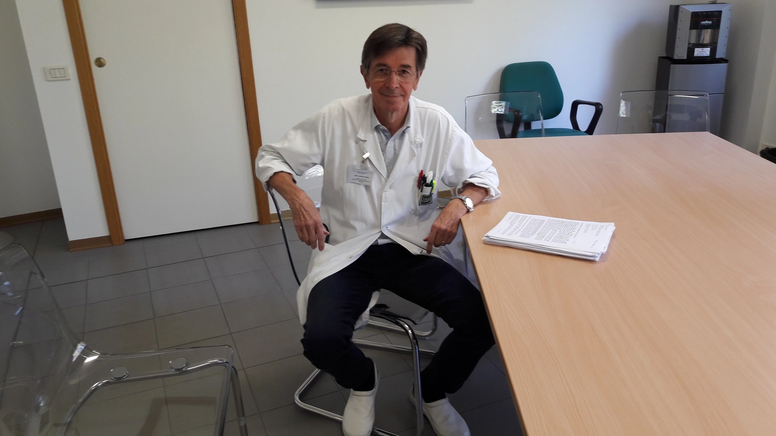 Il dottor Luciano Masini