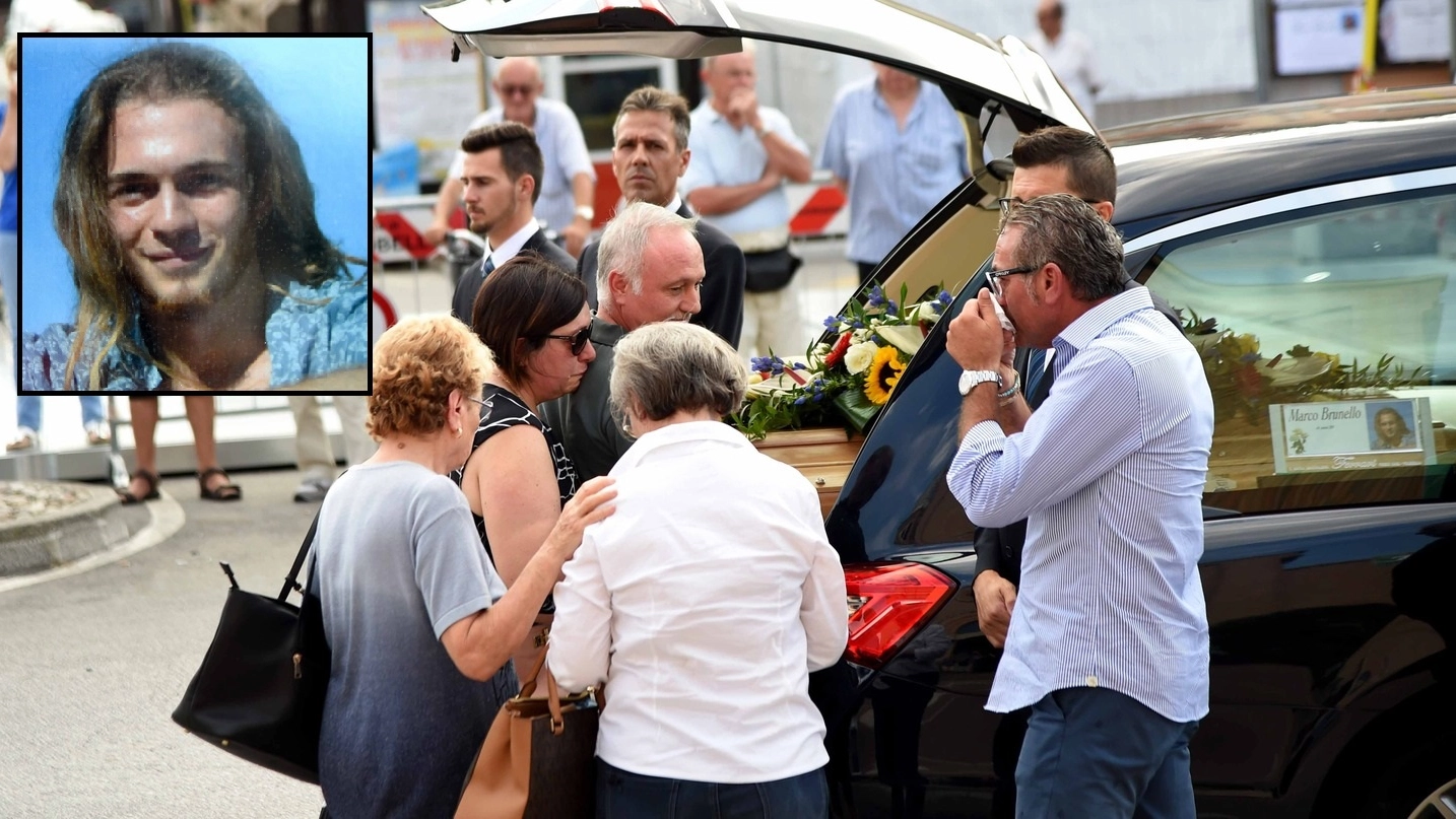 I funerali di Marco Brunello (foto Businesspress)