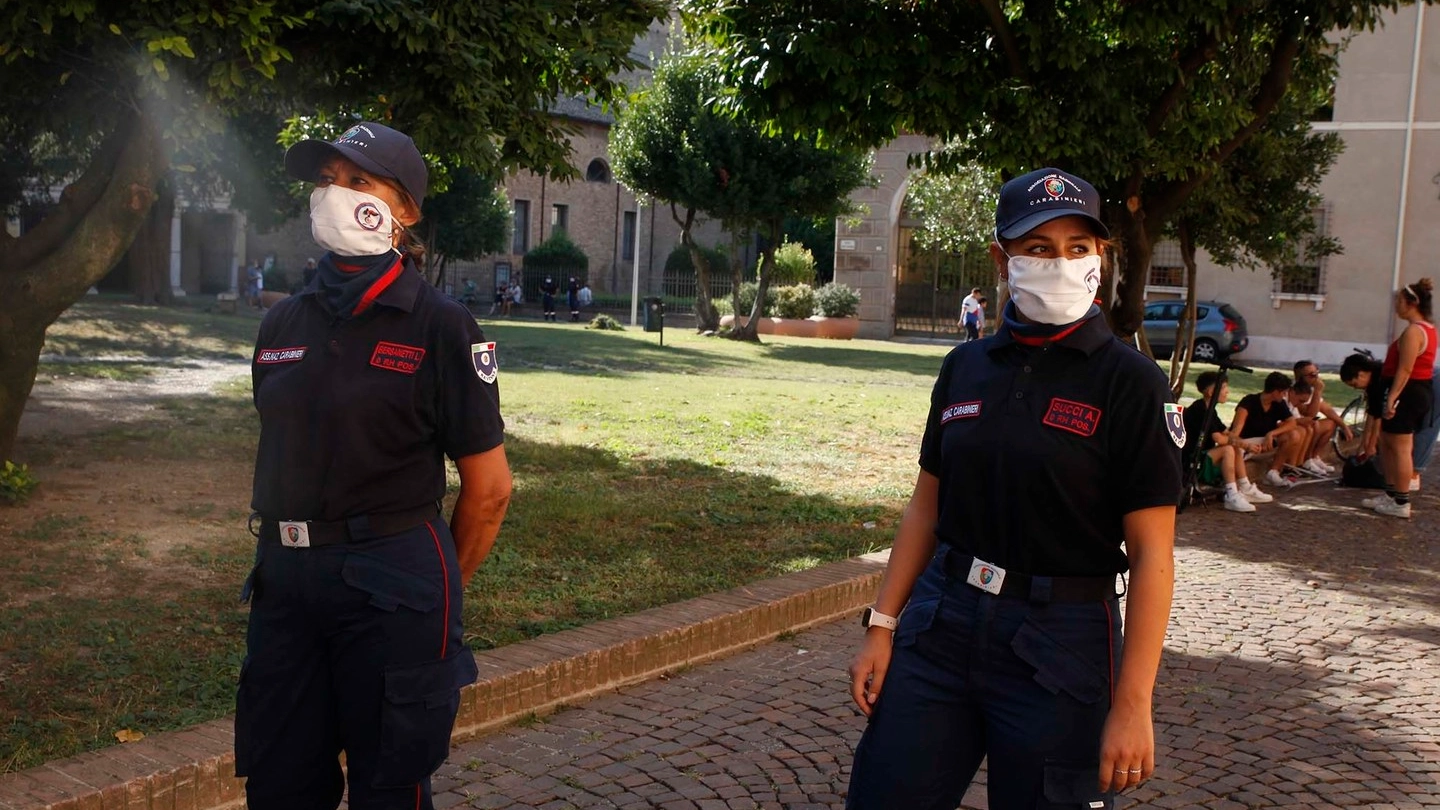 Volontari dell’associazione carabinieri