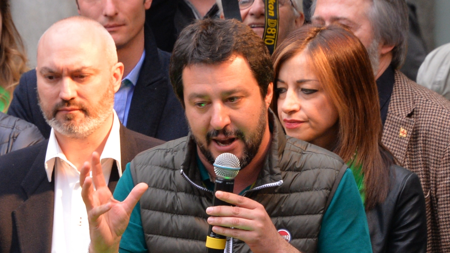 Matteo Salvini, leader del Carroccio