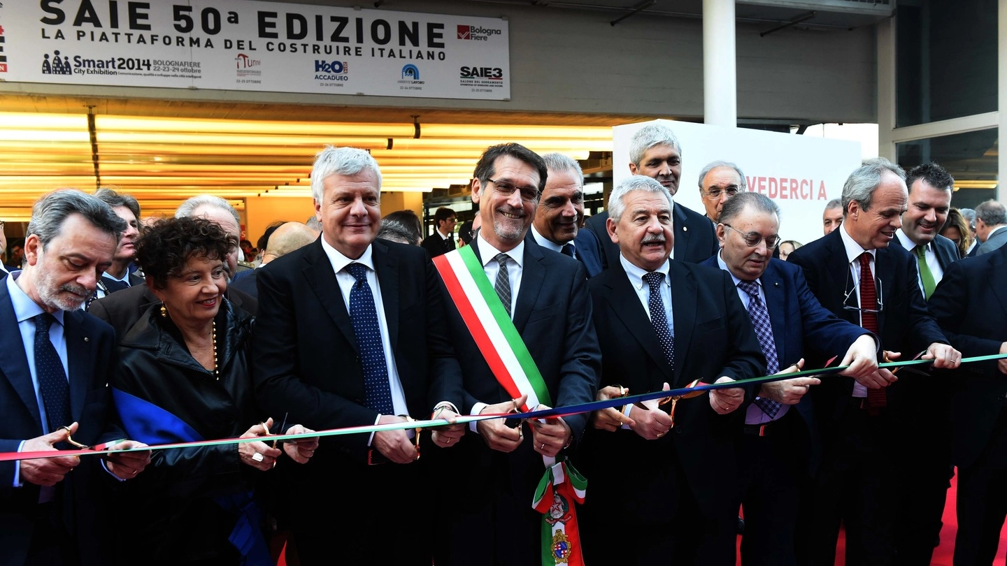 Bologna, l'inaugurazione del Saie 2014 (FotoSchicchi)