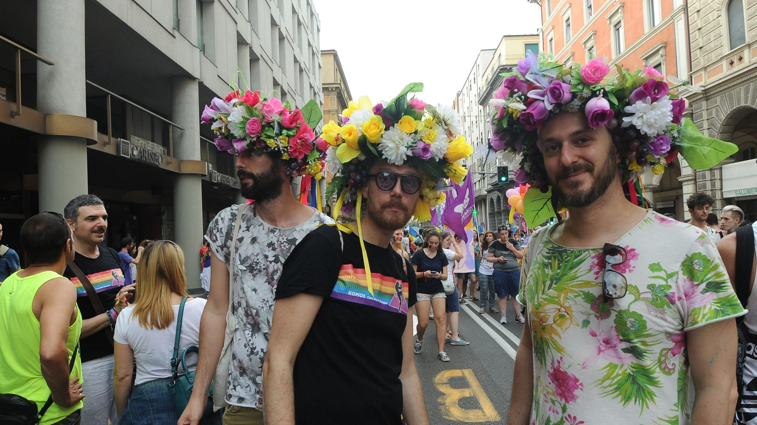 Bologna Pride in una foto d'achivio Schicchi