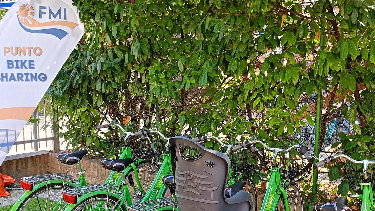 La città vista dalla bici ’Mobilità integrata’ attiva un punto di bike sharing