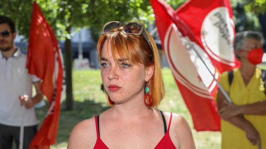 Marta Collot, 27 anni, candidata di Potere al popolo alle amministrative (Fotoschicchi)