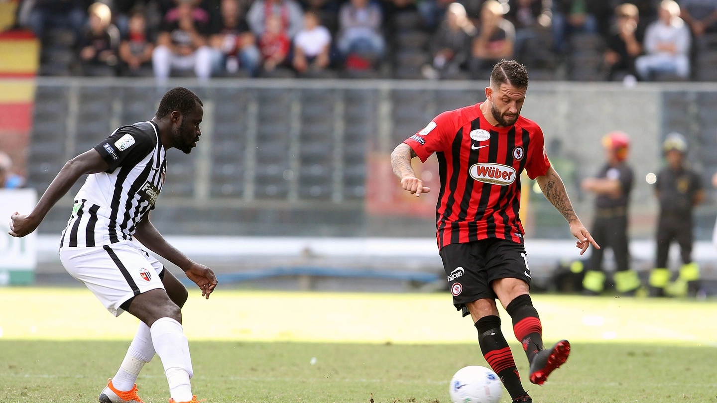 Foggia-Ascoli 3-2: finale amaro per i bianconeri (Foto LaPresse)