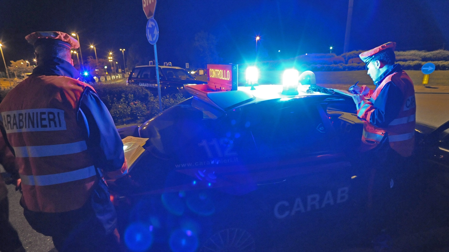 I carabinieri hanno intercettato l’auto rubata  a Villa Potenza (foto d’archivio)