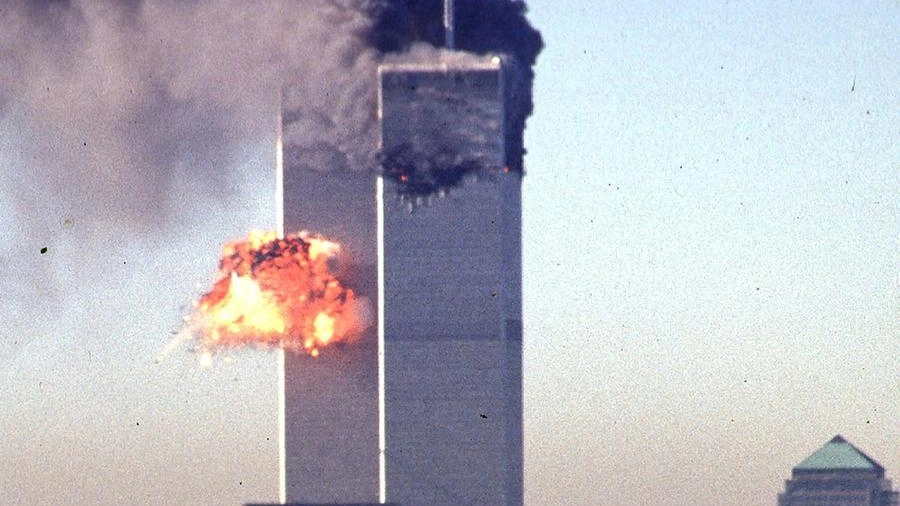 Le Torri Gemelle in un'immagine dell'11 settembre 2001
