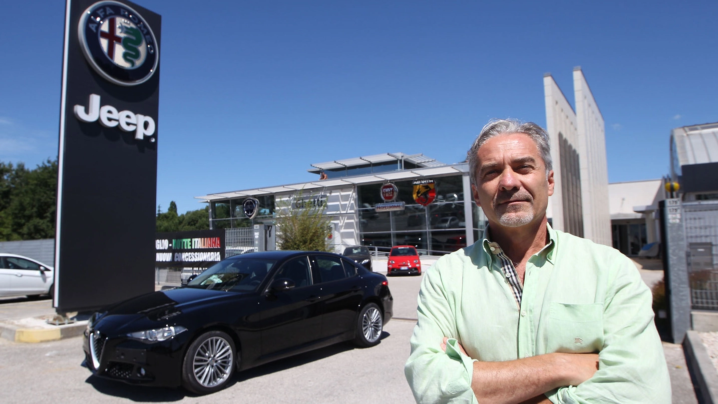 Ravenna, Luca Ghetti: alla sua concessionaria le auto a marchio Fiat e Alfa Romeo (Foto Zani)