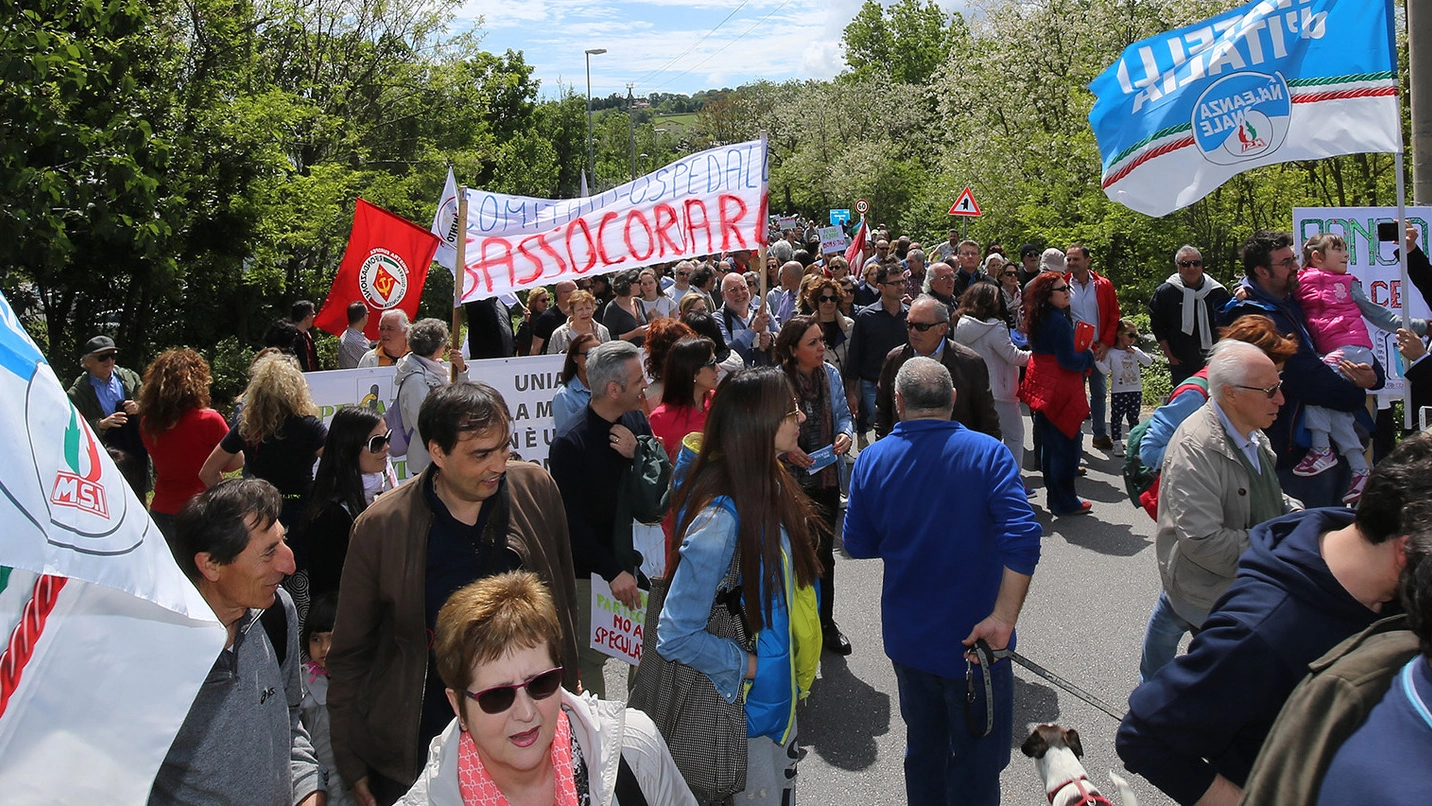 La manifestazione a Fosso Sejore, FotoPrint