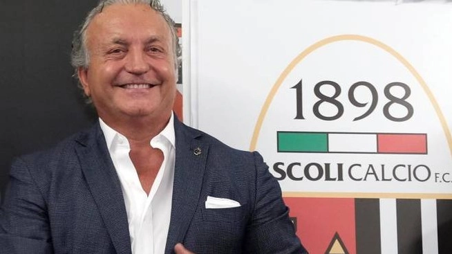 Massimo Pulcinelli, patron dell'Ascoli Calcio