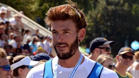 Bruno Rosetti, 33 anni, canottiere ravennate alle Olimpiadi