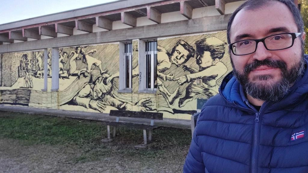 Muzzarelli e Vecchi, aria di derby: "Ma evitiamo offese e violenze". Nuovo murales sulle ’teste quadre’