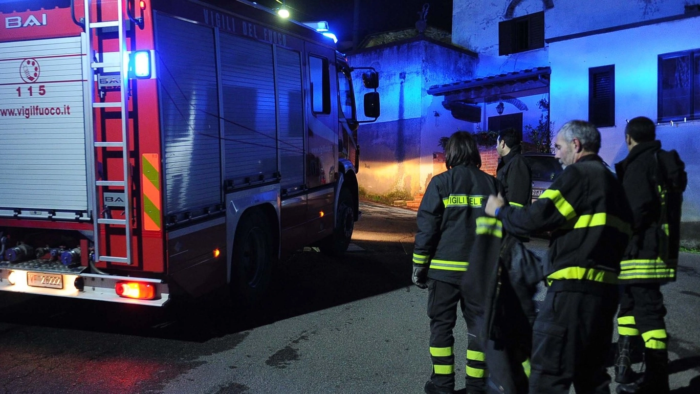 I vigili del fuoco hanno spento l’incendio