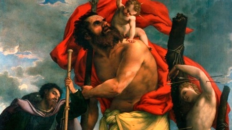 San Cristoforo con il Bambino e i santi Rocco e Sebastiano di nuovo a Loreto