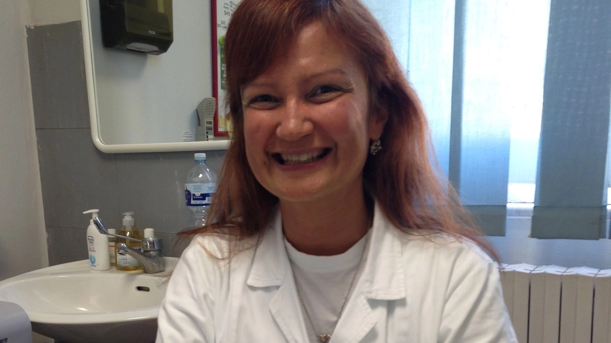 La Diabetologa Gabriella Garrapa dell'equipe di Fano
