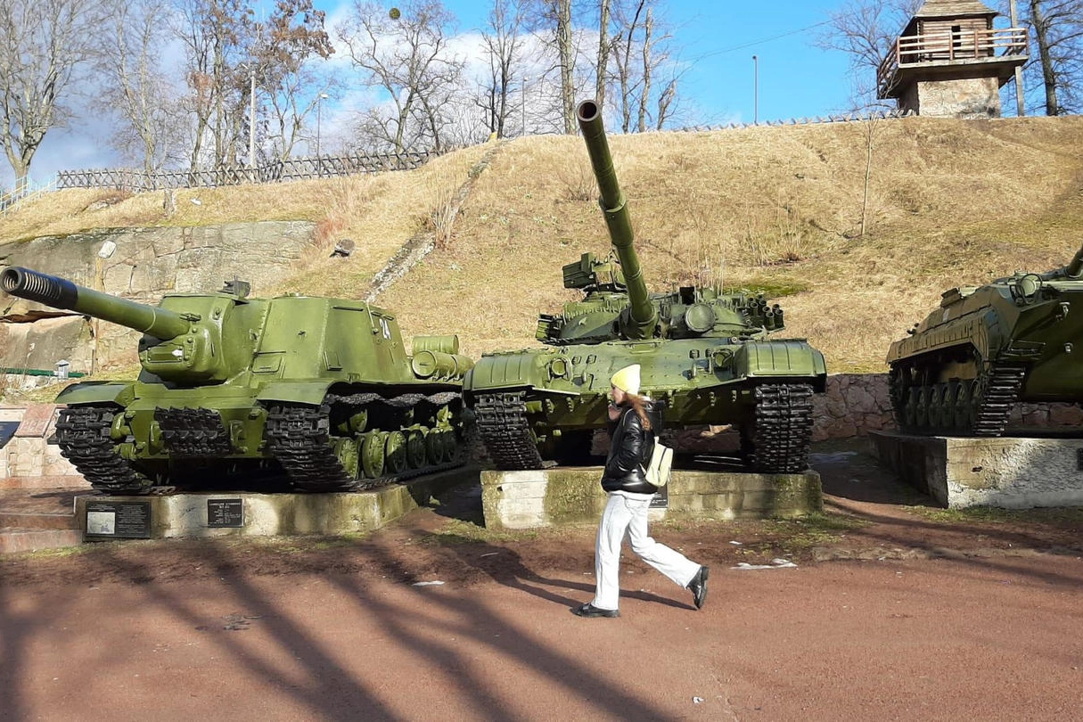 Korosten, città ucraina sulla linea di un'eventuale invasione russa