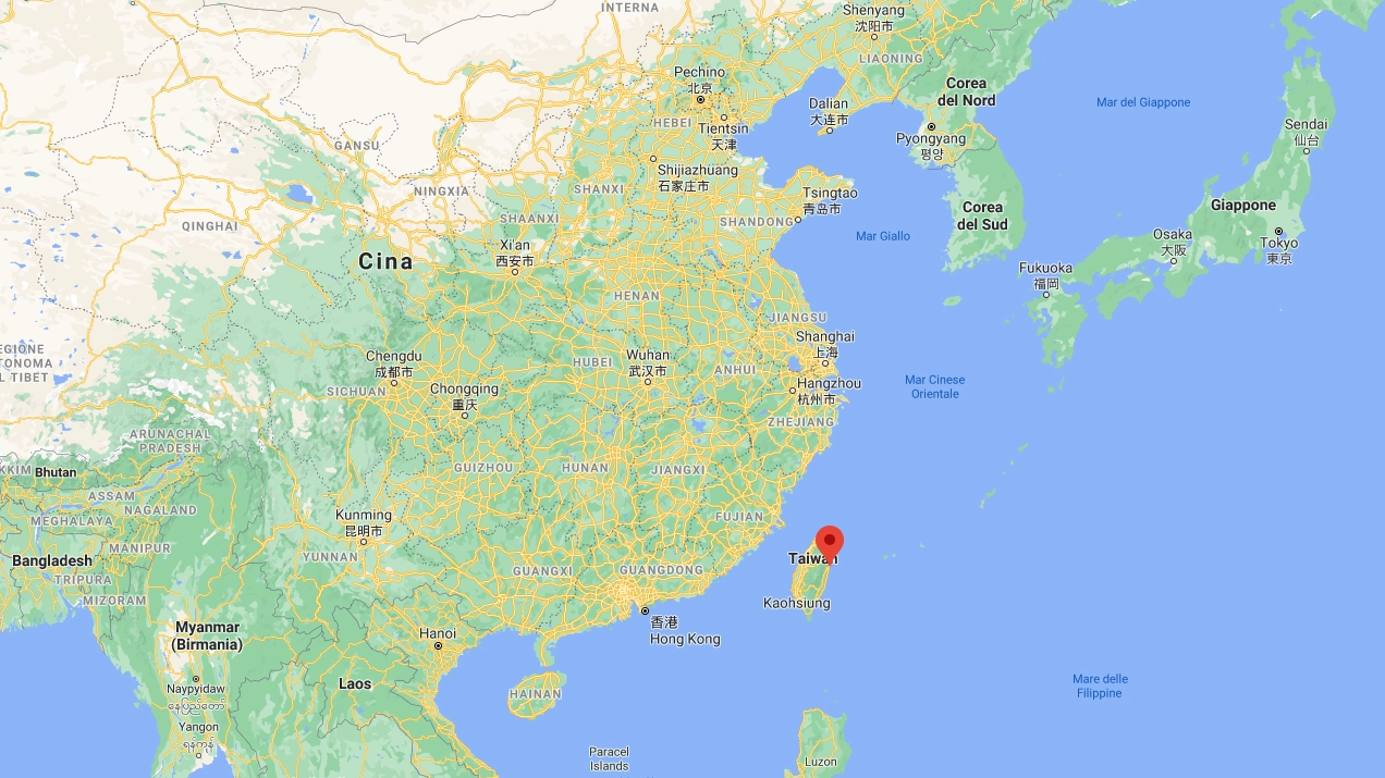 Taiwan, Google Maps