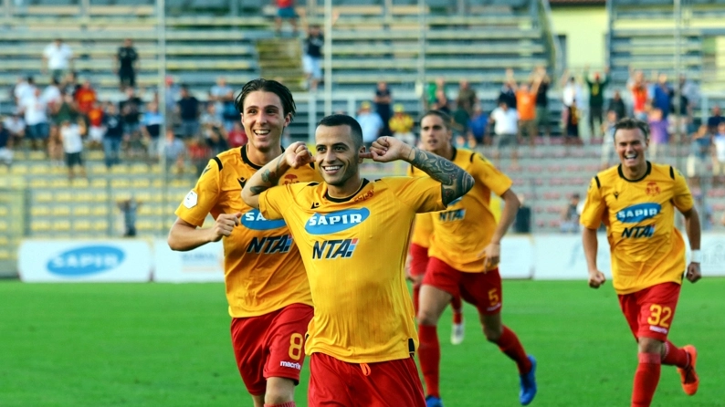 Giuseppe Giovinco, al 4° gol stagionale, ha deciso il derby contro l'Imolese