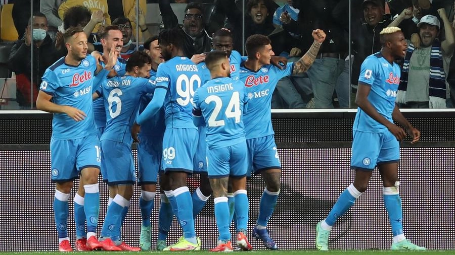 Il Napoli di Luciano Spalletti vola: è l'unica squadra a punteggio pieno (Ansa)