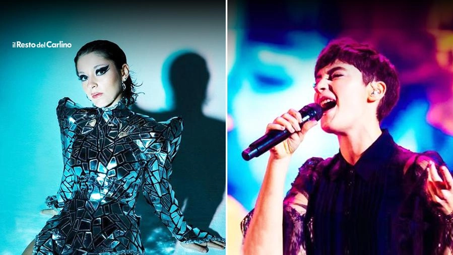 Sofia Tornambene: a sinistra il nuovo look, a destra nel 2019 a X Factor