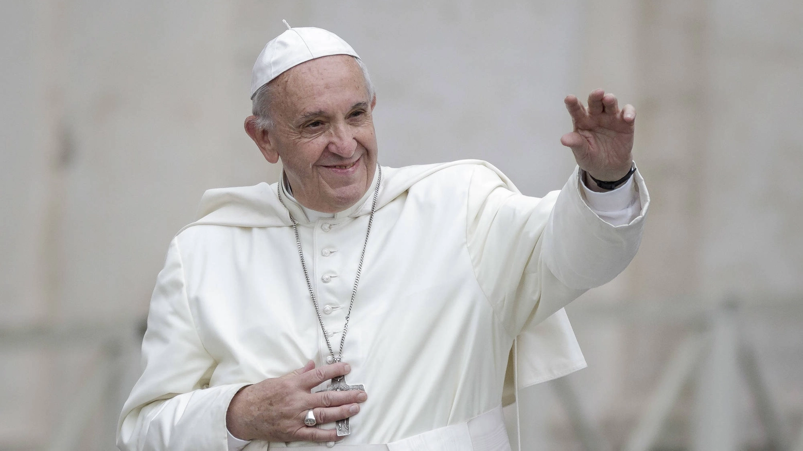 Papa Francesco sarà a Bologna domenica 1° ottobre (foto Olycom)