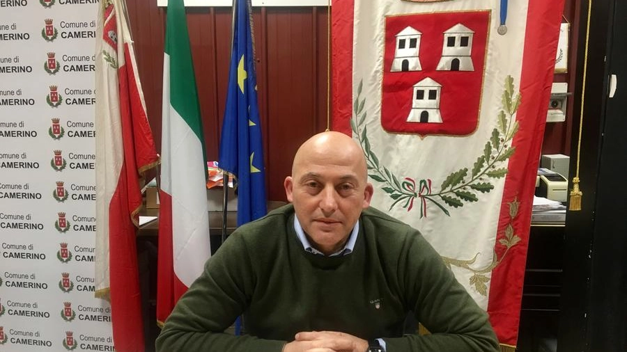 L'ormai ex sindaco di Camerino, Sandro Sborgia