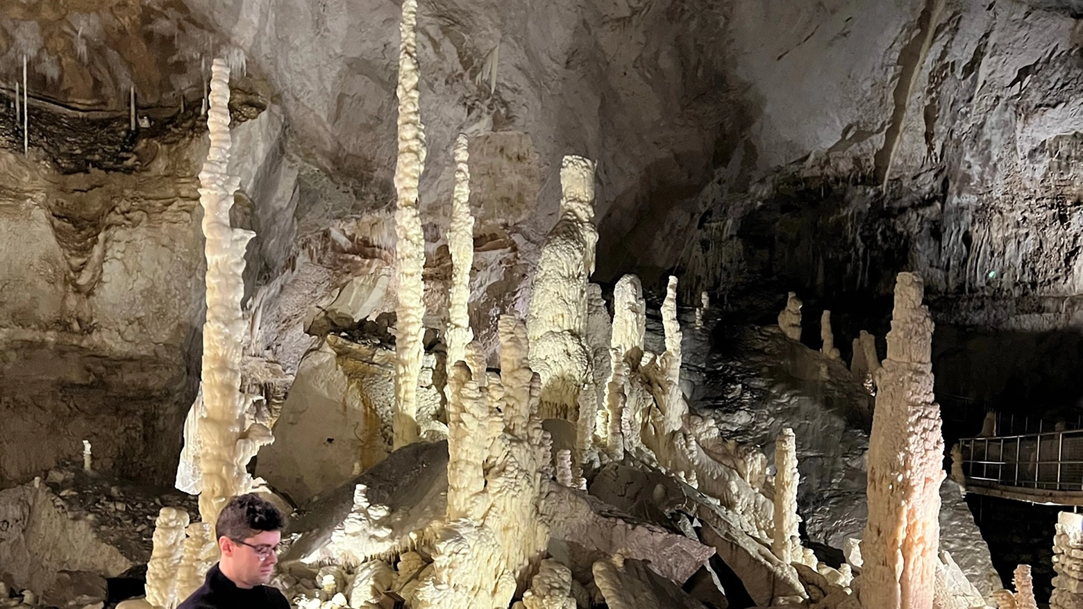 Le meravigliose Grotte di Frasassi
