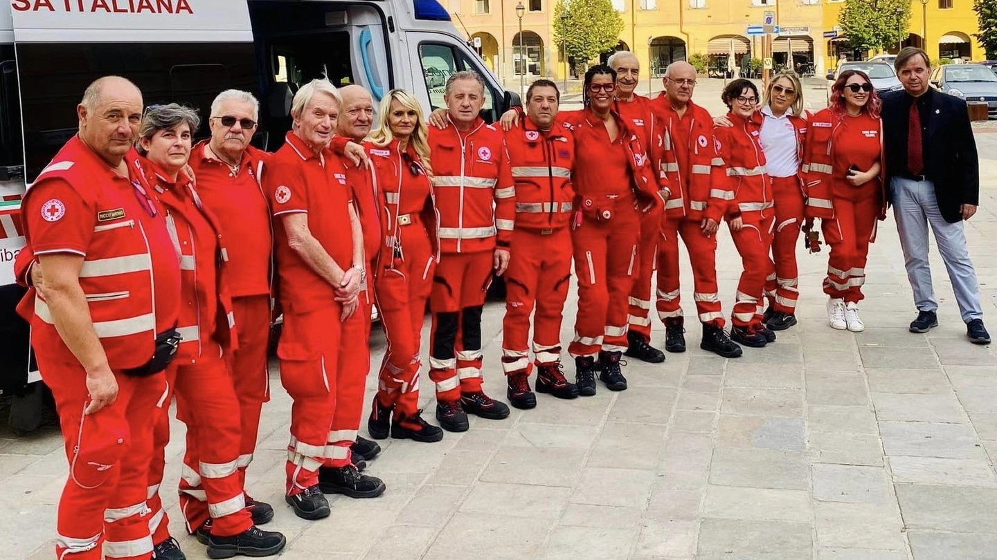 Il lieto evento è avvenuto davanti al personale dell’automedica e dei volontari della Croce rossa di Bagnolo