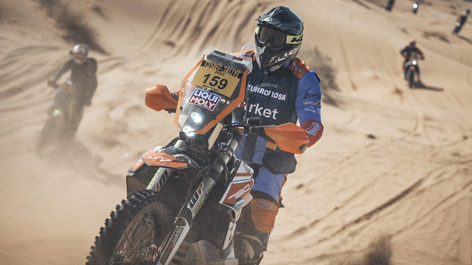 Mirco Bettini non dimentica  come si vince il Tuareg Rallye