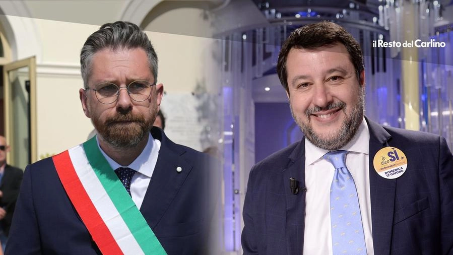Matteo Lepore e Matteo Salvini