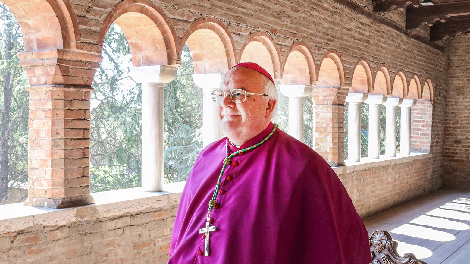 Ferrara, l'arcivescovo Perego (Foto Samaritani)