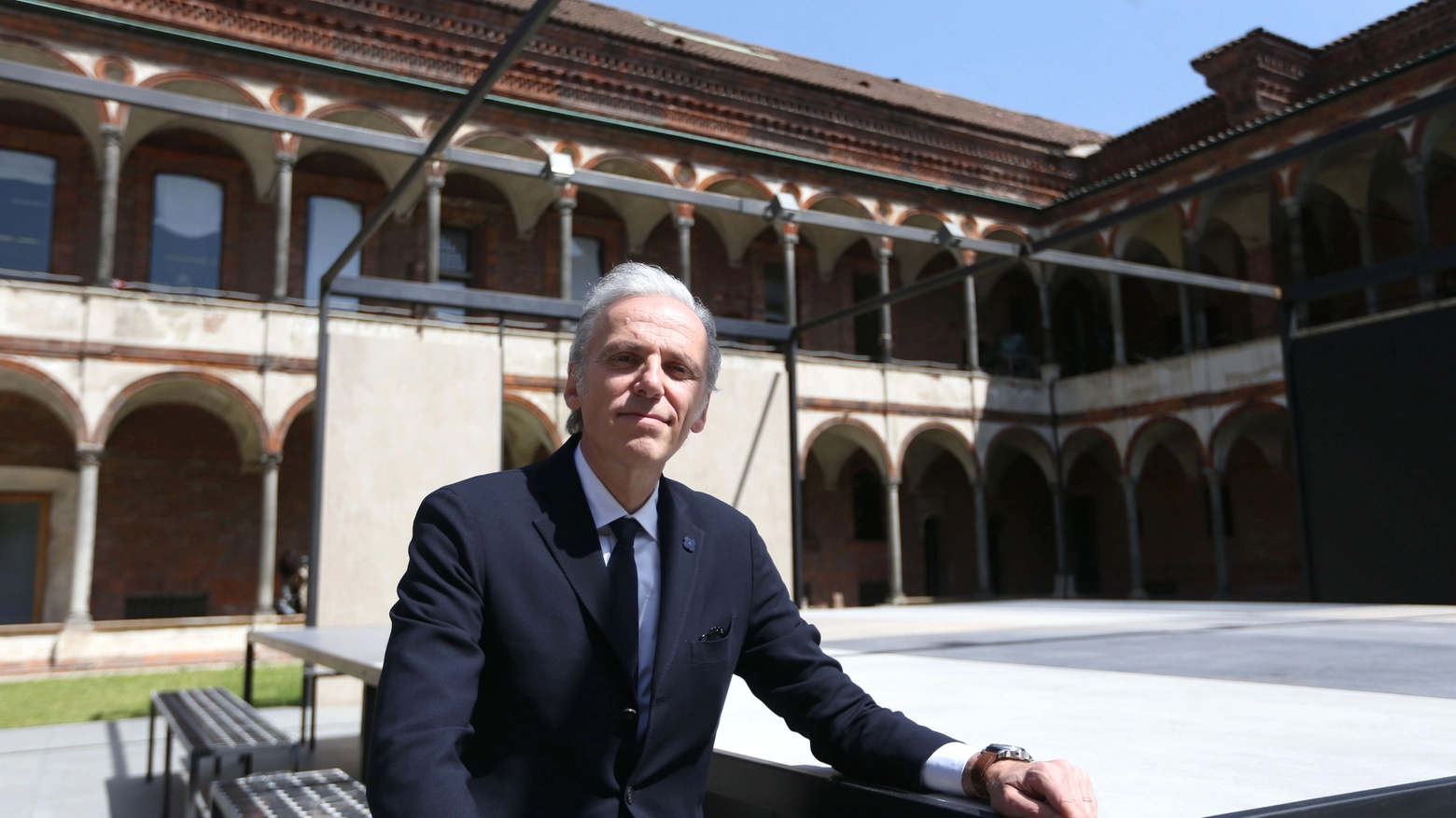 Bologna, l'archistar Massimo Iosa Ghini (LaPresse)