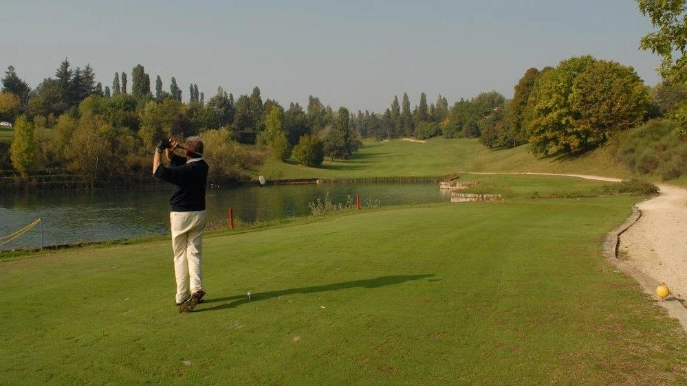 La buca 8 del Golf club Bologna