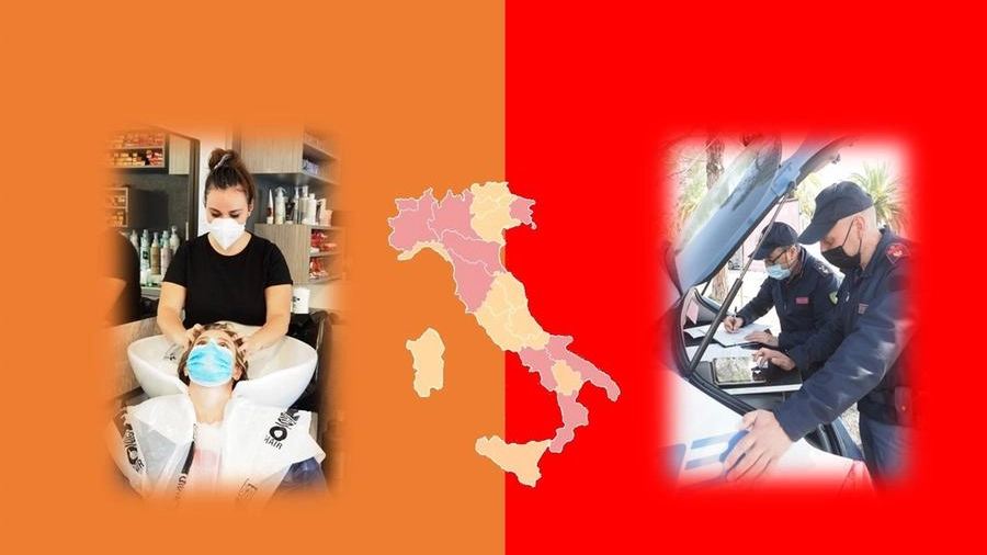 Colori regioni: l'Italia torna a essere divisa in zona rossa e arancione
