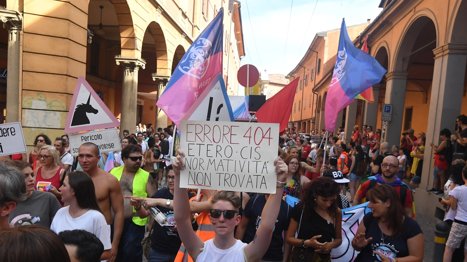 Pride Bologna, uno scatto dell'anno scorso (FotoSchicchi)