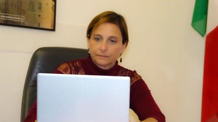 La consigliera regionale Marta Ruggeri finita nel mirino dei novax