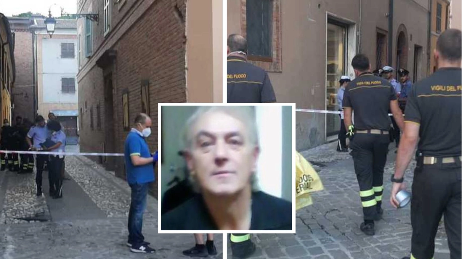 Il 65enne viveva in un appartamento  di via Damiani in pieno centro storico