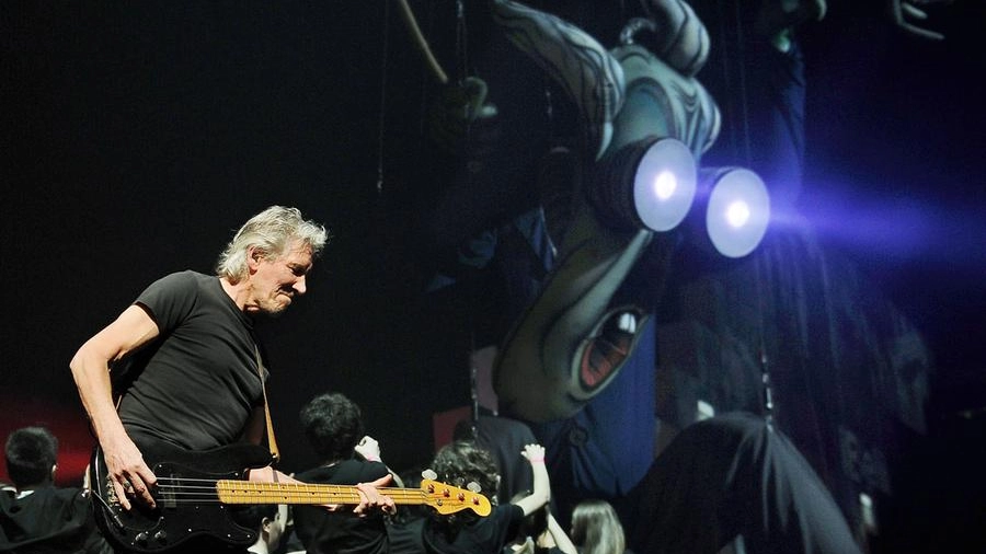 Roger Waters, basso e voce dei Pink Floyd 